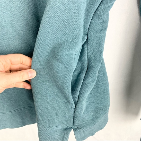NIKE pullover logo sweatshirt sage green XS - Picture 4 of 6